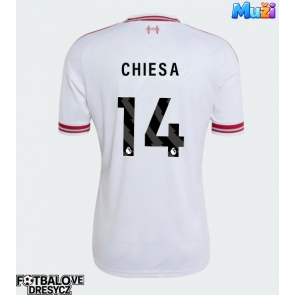 Liverpool Federico Chiesa #14 Venkovní Dres 2026-27 Krátký Rukáv Liverpool Federico Chiesa #14 Venkovní Dres 2026-27 Krátký Rukáv